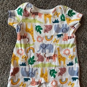 Hanna Andersson Jungle Animal Rompers